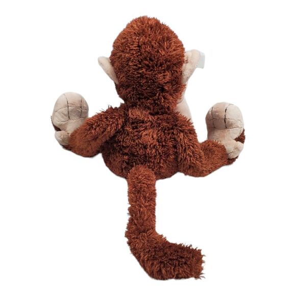 Nici Monkey Plush Brown Red Heart Long Arms Valentine's Day Germany 15" Vintage - Picture 4 of 9
